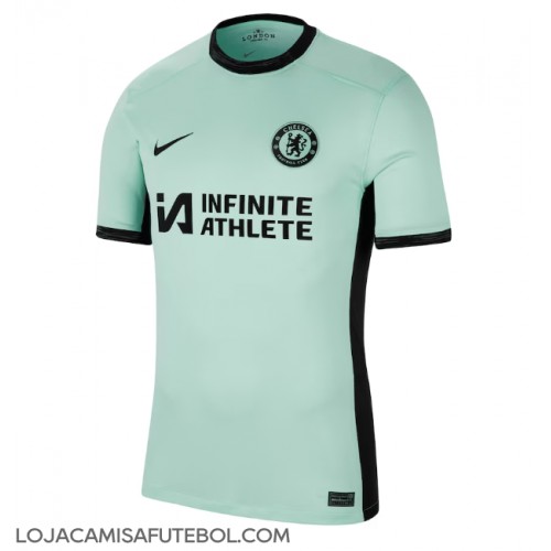 Camisa de Futebol Chelsea Equipamento Alternativo 2023-24 Manga Curta